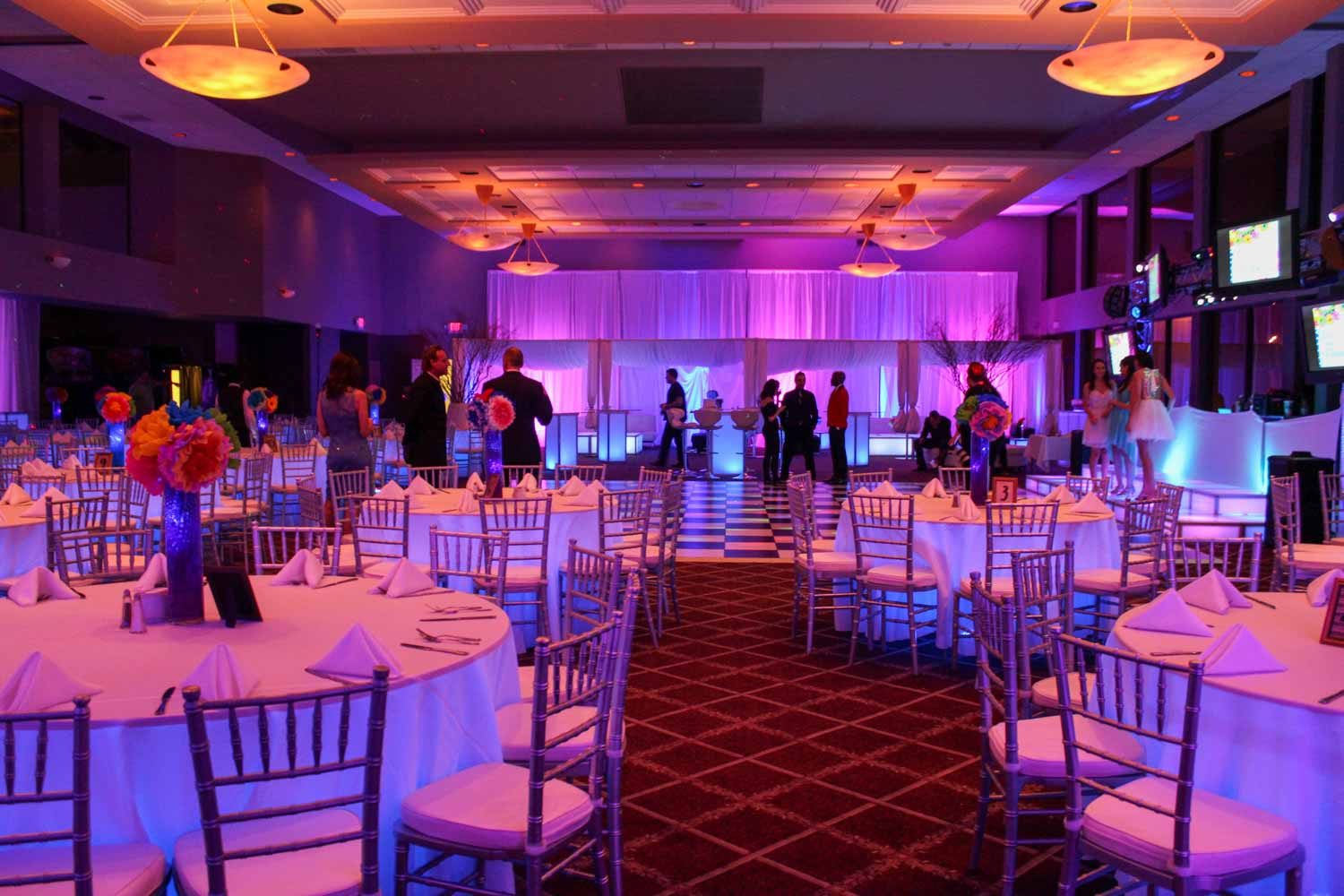 Black and White Dance Floor Rental (Checkerboard)