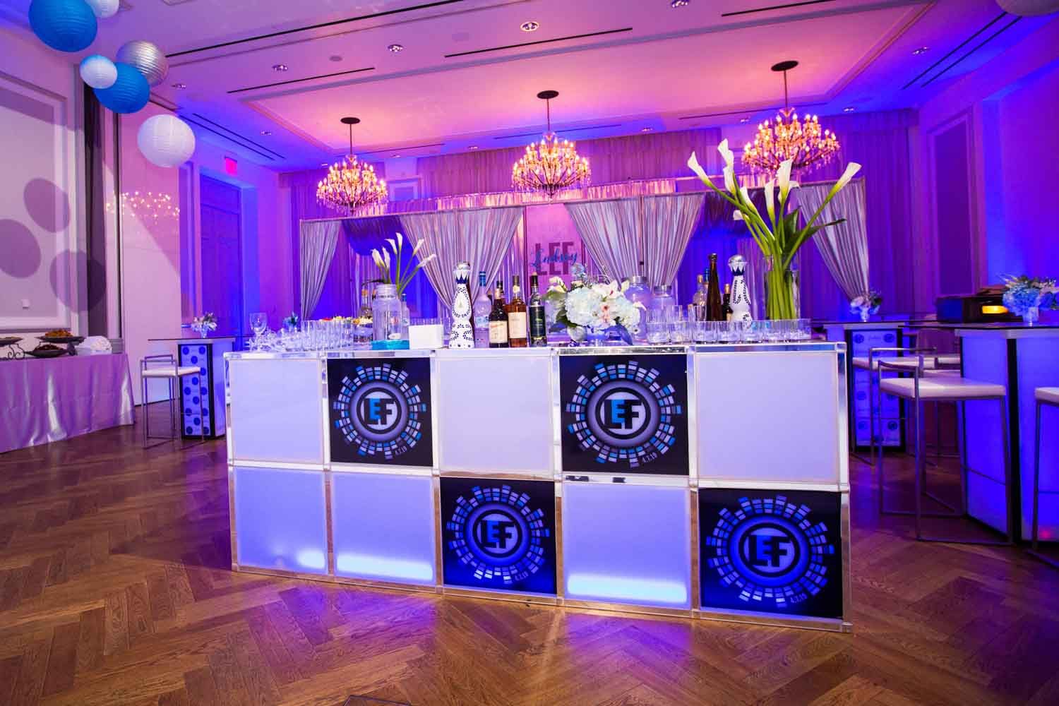 Branded Bar with Logos