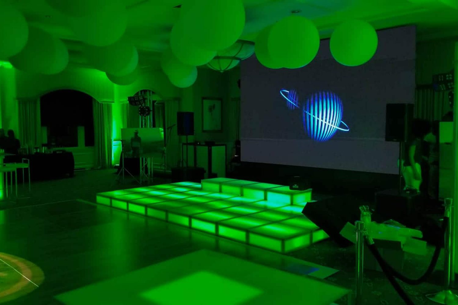 Light Up Stage Rentals in NY, CT, MA & RI